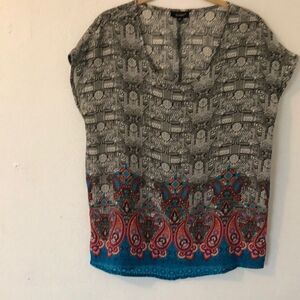 Vintage Tolani 100% Silk Top Size XS